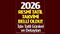 2026 Resmi Tatil Takvimi Belli Oldu: Yılbaşı Hangi Güne Denk Geliyor? İşte İzinleri Birleştirip Uzun Tatil Yapma Fırsatları
